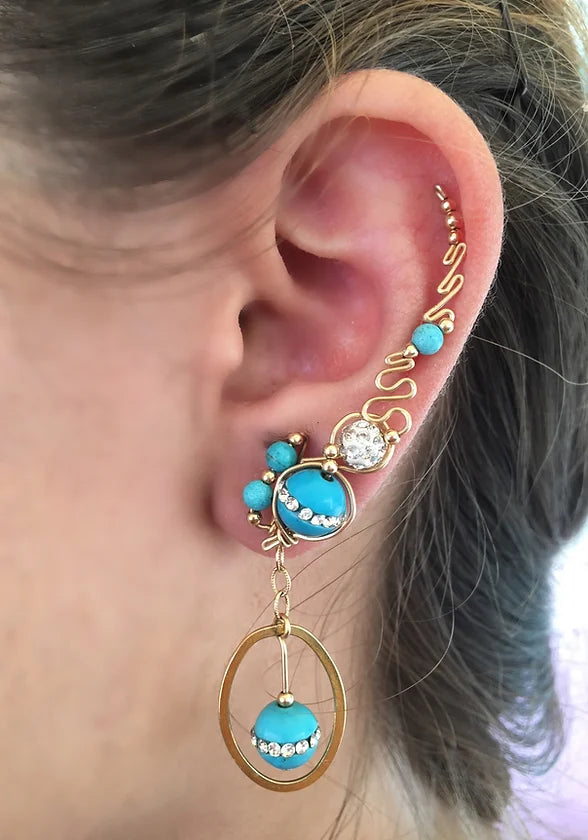 Wysdom in Glam Turquoise
