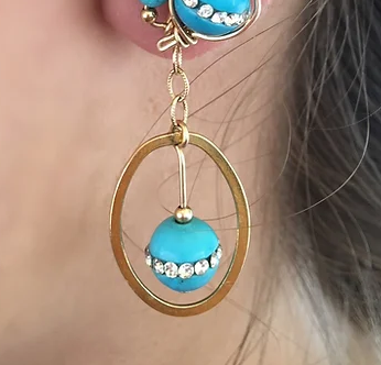 Wysdom in Glam Turquoise
