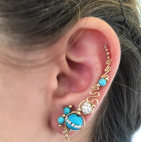 Wysdom in Glam Turquoise