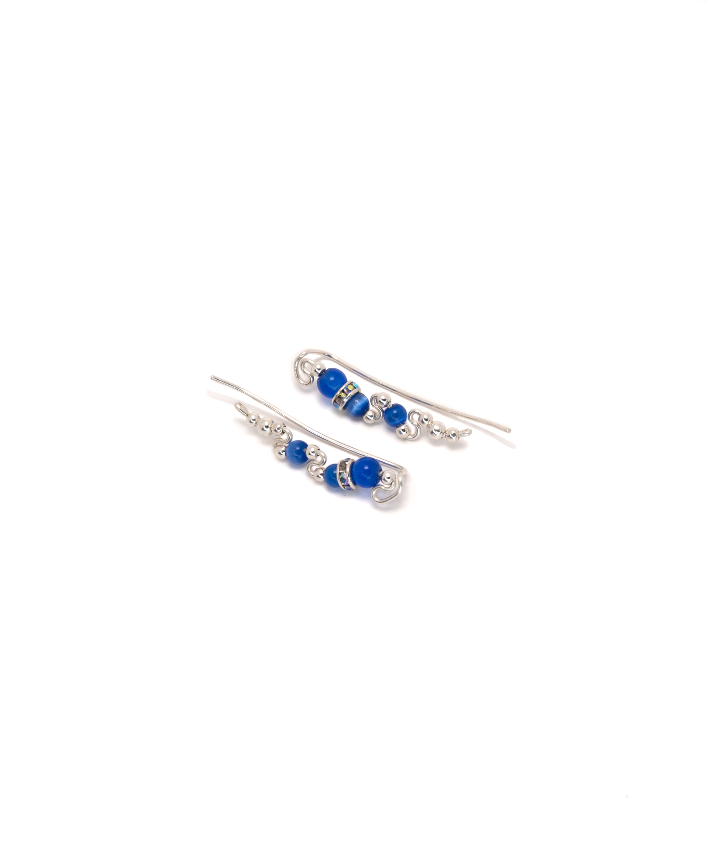 Arya Cat Eye | Sapphire Blue