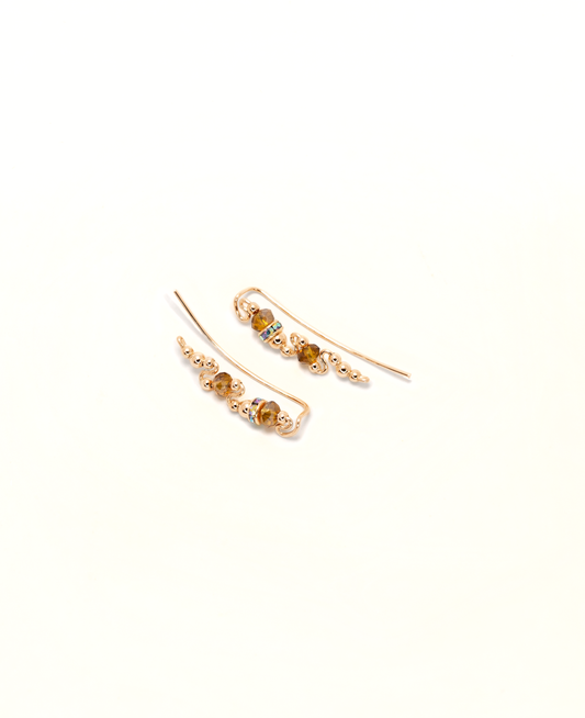 Arya in Dark Amber Yellow