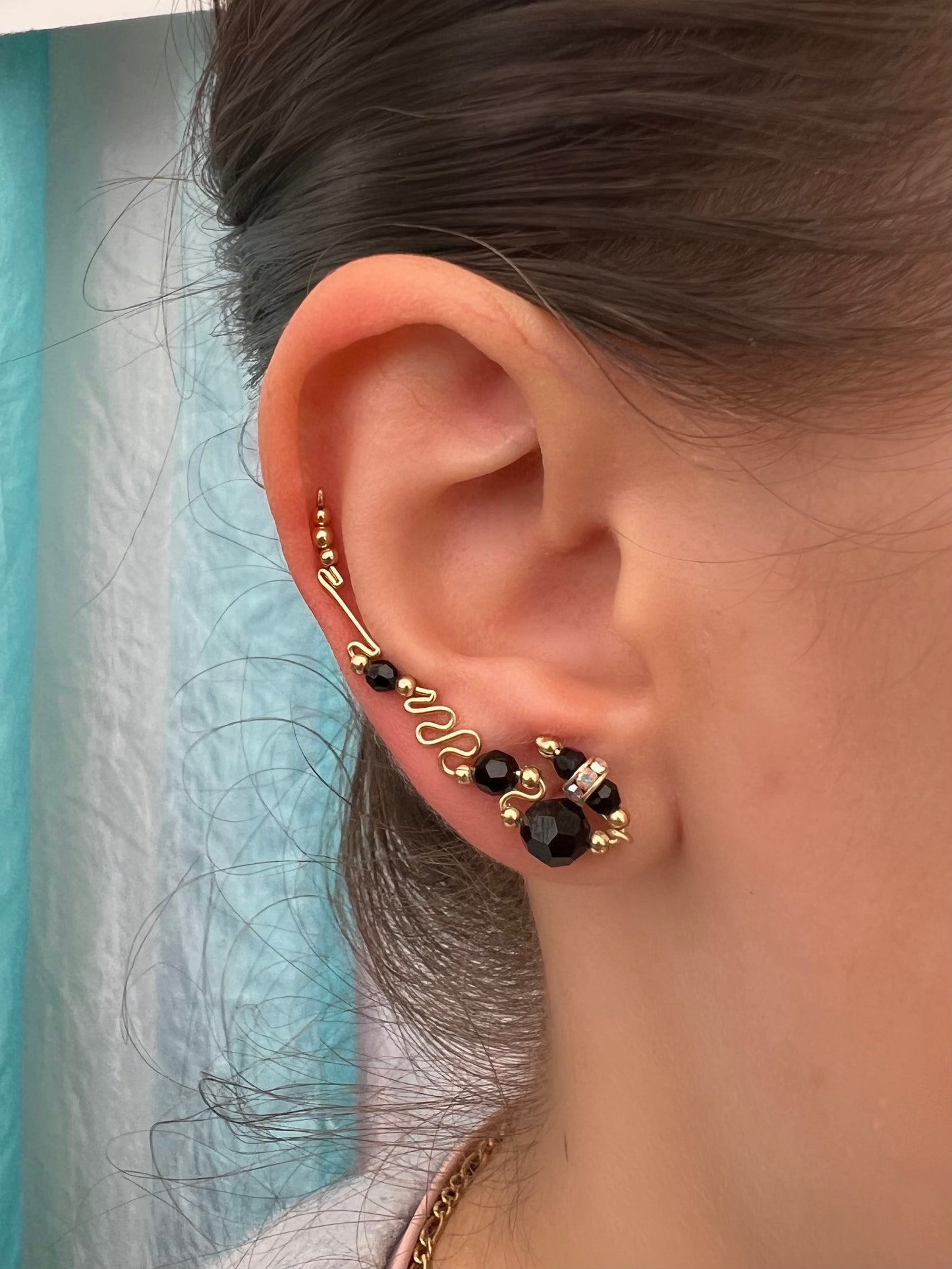 Valerie in Black Crystals