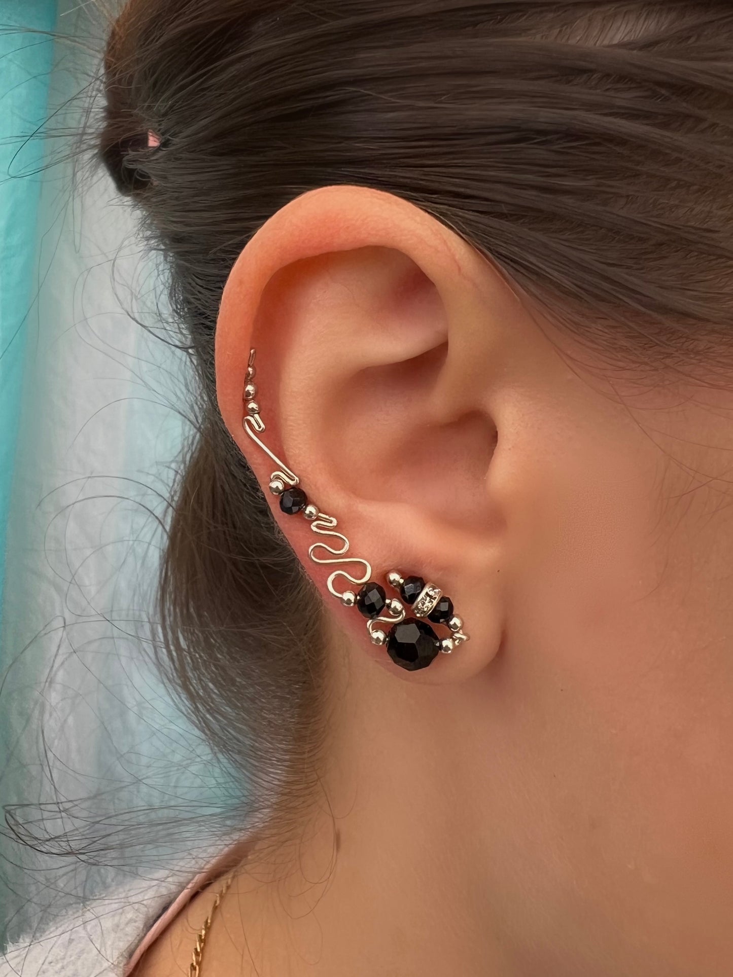 Valerie in Black Crystals