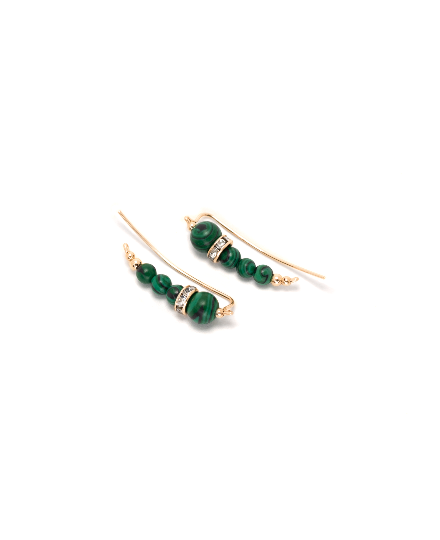 Luna in Malachite